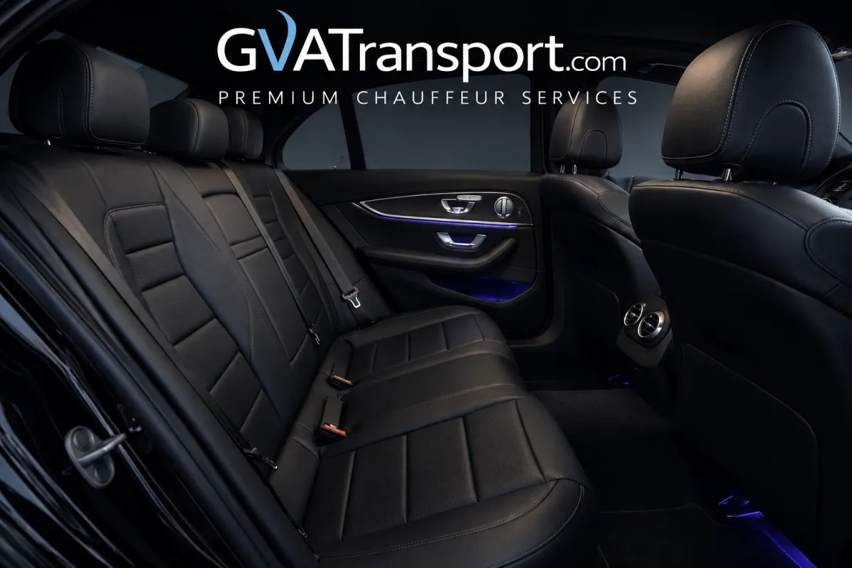Drop-off at Geneva Jet Aviation - Book a transfer in a Mercedes-Benz E-Class Drop-off at Geneva Jet Aviation - Book a transfer in a Mercedes-Benz E-Class