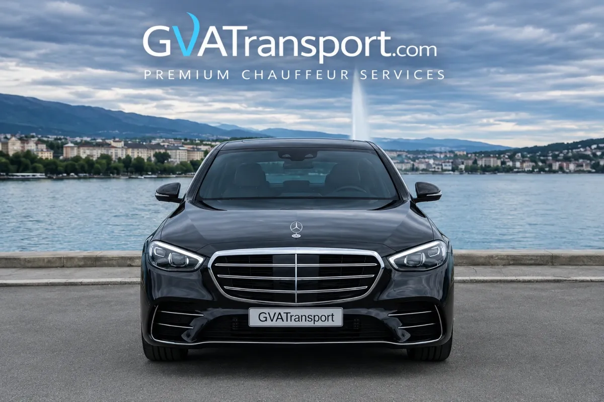 Pick-up at Geneva Jet Aviation - Book a transfer in a Mercedes-Benz S-Class Pick-up at Geneva Jet Aviation - Book a transfer in a Mercedes-Benz S-Class