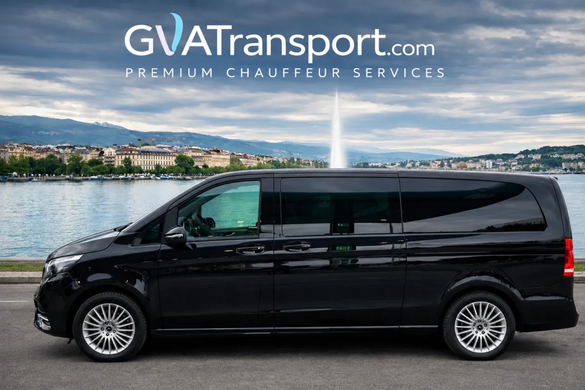Drop-off at Geneva GVA Airport - Book a transfer in a Mercedes-Benz V-Class Drop-off at Geneva GVA Airport - Book a transfer in a Mercedes-Benz V-Class