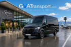 Drop-off at Genève Signature Aviation - Book a transfer in a Mercedes-Benz Sprinter