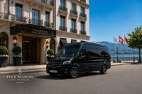Pick-up at Geneva Four Seasons Hôtel des Bergues - Book a transfer in a Mercedes-Benz Sprinter