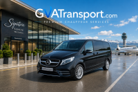 Drop-off at Genève Signature Aviation - Book a transfer in a Mercedes-Benz V-Class