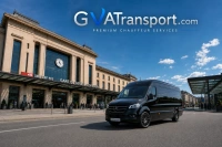 Pick-up at Geneva GVA Airport - Book a transfer in a Mercedes-Benz Sprinter