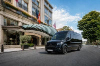 Drop-off at Hotel Rotary Geneva MGallery - Book a transfer in a Mercedes-Benz Sprinter