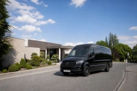 Drop-off at Le Cigalon - Book a transfer in a Mercedes-Benz Sprinter